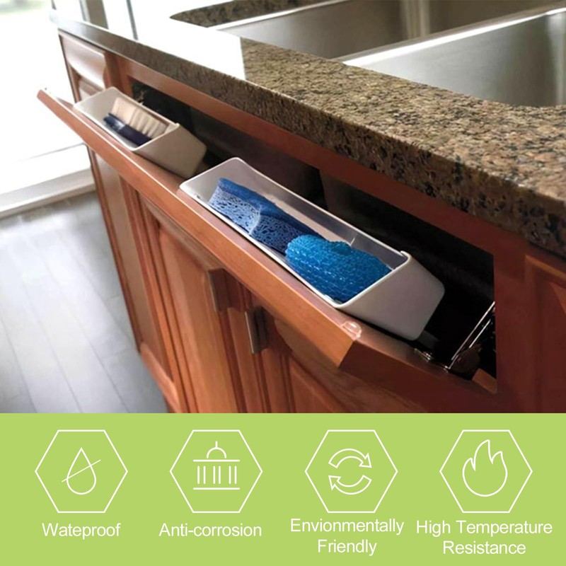 2 Pair 45 Degree Flip Down Tip-Out Tray Hinge Sink