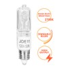 JD E11 120V 50 Watt Halogen Bulbs,Mini Candelabra Bulbs for