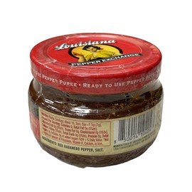 Louisiana Pepper Exchange - Fresh Pepper Replacement (Red Habanero Pepper Puree) 1 Jar