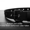 Awlyfm Men's Rivet Belt Size 100-170 cm Men's Belt Fabric