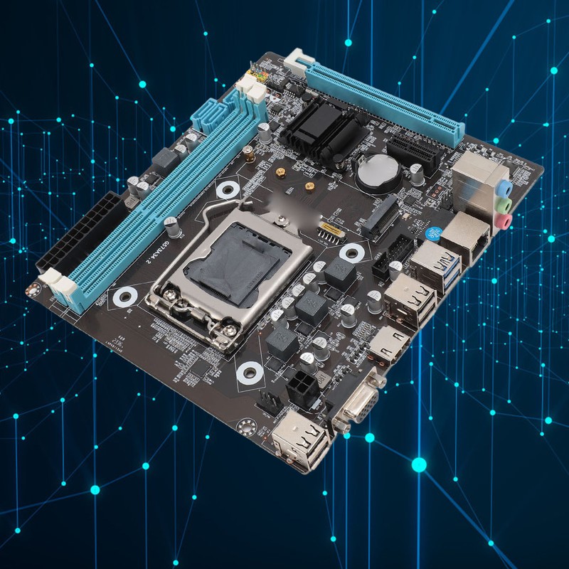H81G Gaming Motherboard Dual Channel DDR3 Gigabit Network Card PC