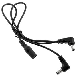 Lovelysp Daisy Chain 1 to 2 Ways Guitar Effects Pedal Accessory 1 to 2 Ways Guitar Effects Pedal Power Splitter Multi-Plug Power Cable-1PCS