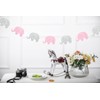 Baby Shower Garland Pink Elephant Bunting Decorations Nursery Decorations Birthday