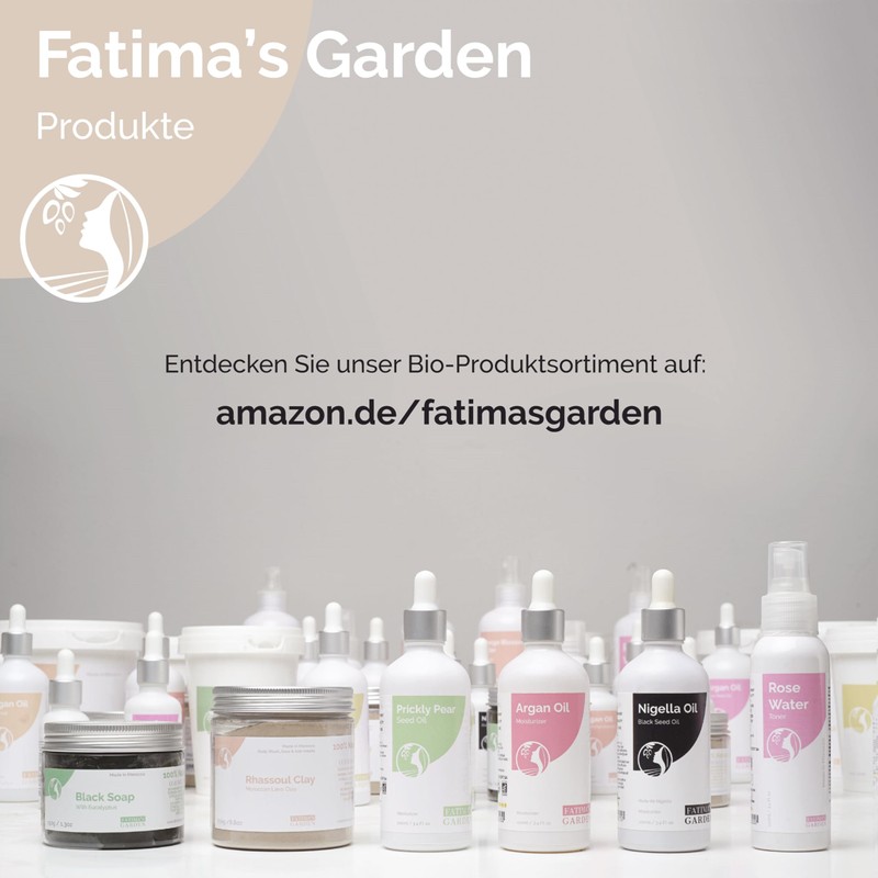 Fatima's Garden - Ghassoul Powder with Rose Petals - Rhassoul