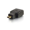 C2G Micro HDMI to HDMI, HDMI Adapter, Black, Cables to