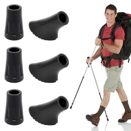 Pack of 6 Nordic Walking Poles Rubber Buffer