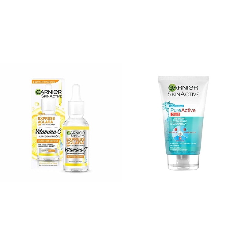 Garnier Skin Active Express Aclara Serum Anti Manchas con Vitamina