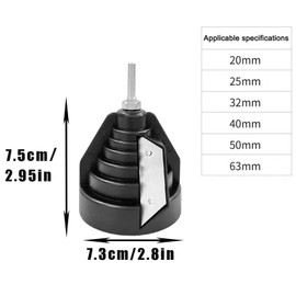 Plastic pipe chamfer tool, PE, PVC, PPR pipe deburring machine, chamfering tool, for PVC, PP, PE plastic pipes, PE PVC PP pipe deburrer, tool for chamfering for 20, 25, 32, 40, 50 and 63 mm.