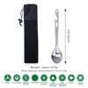 Boundless Voyage Titanium Spoon with Bottle Opener Outdoor Camping Backpacking