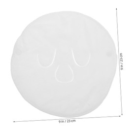 SAFIGLE 1 Set Reusable Face Towel Mask for Hot Cold Compress Soft Fleece Facial for Home Treatments Secure Fit for All Skin Types Stylish Design Convenient Daily Use