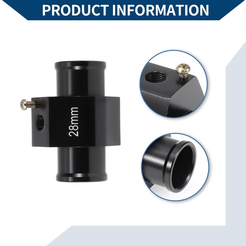 ACROPIX 12/24V Universal Water Temp Sensor Kit, 1/8" NPT 28mm