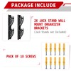 Racewill Jack Stand Wall Mount Organizer : Jack Stands Holder