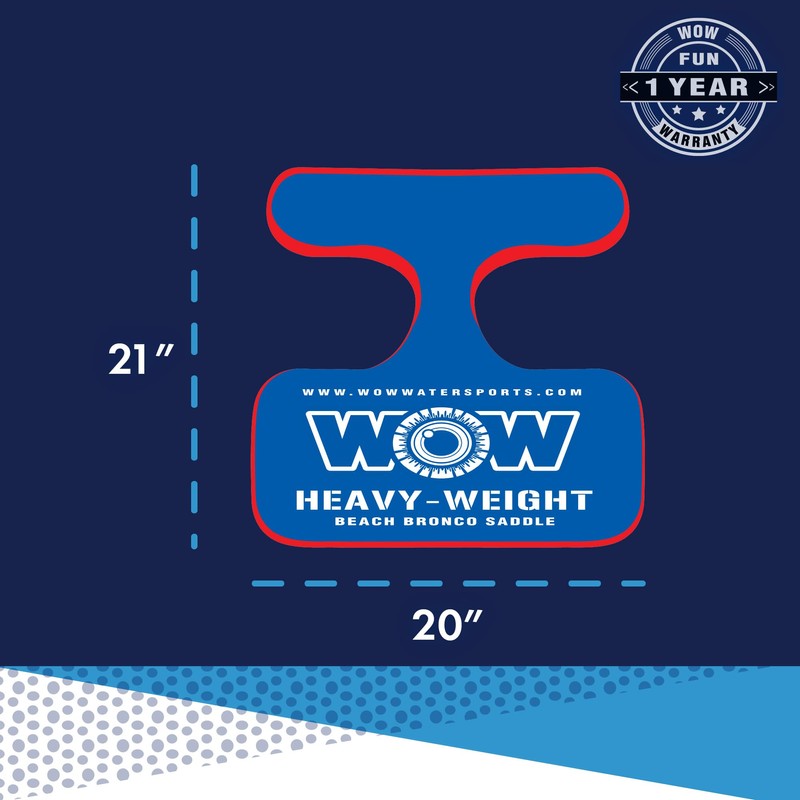 WOW Sports - Water Saddle For Adults - Holds 300