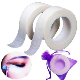 NswfDzkMakeup Tape Eyeshadow Eyelash Transplantation Eyelash Technology Multi-Functional Tape Purple 1 roll