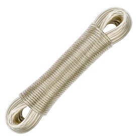 Elsrantor Washing Line 30 m, Extra Strong, Washing Line, with Steel Core, Sturdy, Rope Steel Core Laundry for Household, Garden, Camping