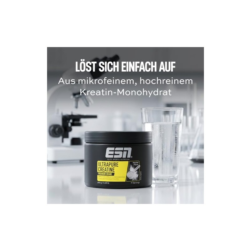 ESN Ultrapure Creatine Monohydrate - Microfine Creatine Powder - 3
