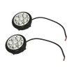 Vroelos 2PCS Led Fog Light, 18 Watts Pair Super Bright