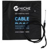 NICHE Carburetor Throttle Cable Kit For Honda Sportrax 400 16100-HN1-A43