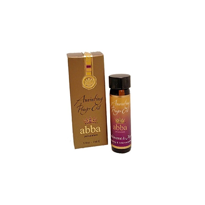 Abba Anointing Prayer Oil - Frankincense & Myrrh, 1/4 oz