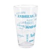 Herz & Heim® Drinking Glass with Name in Various Fonts