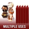 Raajsee Red Candles 40 Pack