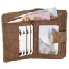 Ledershop24 Women’s Leather Wallet Purse, Various Colours Gift Set and