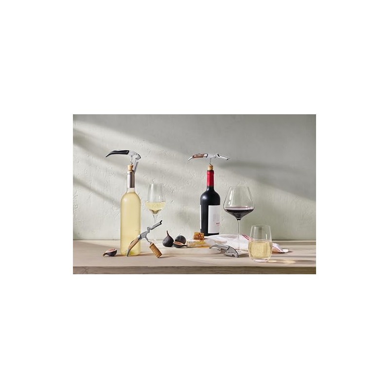 Le Creuset Black Walnut One-Step Waiter's Friend Corkscrew Wine Opener