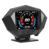 POCREATION Pantalla de medidor OBD2 con Velocidad, Auto HUD HD