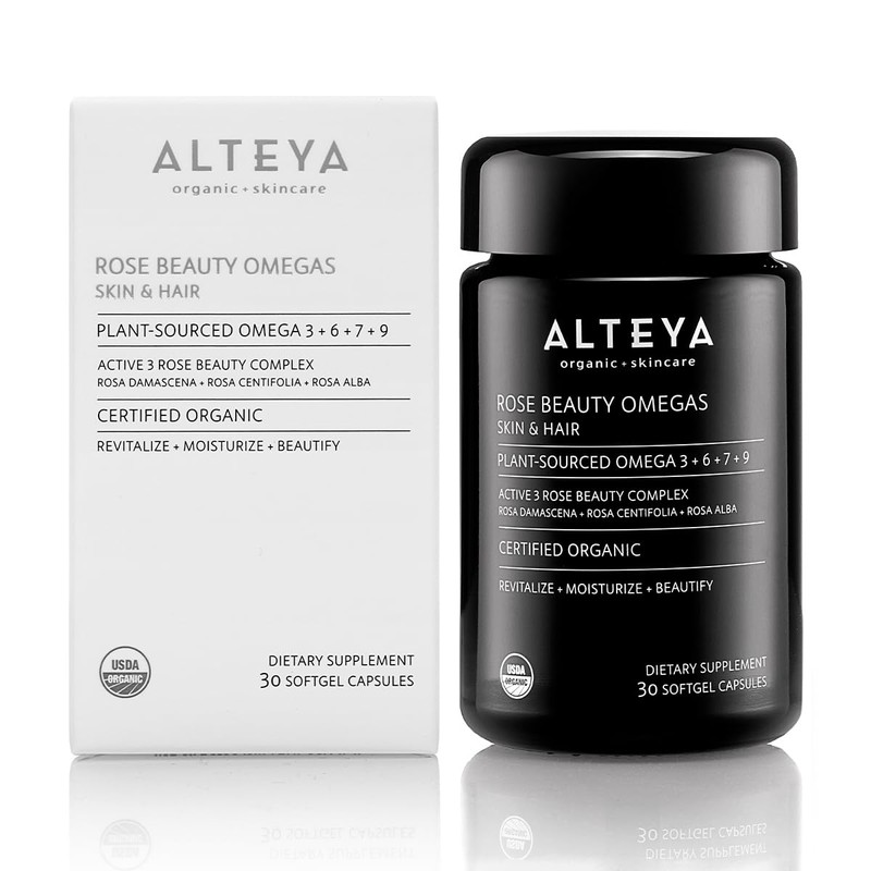 Alteya Bio Rose Beauty Omegas - Omega Vegetable 3+6+7+9 Fatty