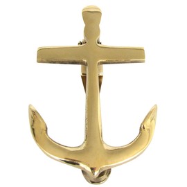 Treasure Gurus Solid Brass Nautical Ships Anchor Door Knocker