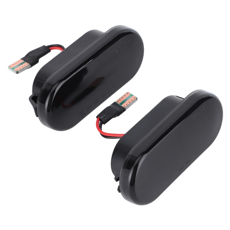 2Pcs LED Side Marker Lights Fender Turn Indicator Lamp Car
