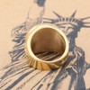 Dacai Golden Saints Michael The Archangel ST. Medal Stainless Steel