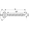 SPAX Screw Head Lentils T-STAR Plus, Stainless A2, Fully Threaded,