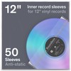 Boundless Audio Vinyl Record Sleeves - 50 x Premium Vinyl