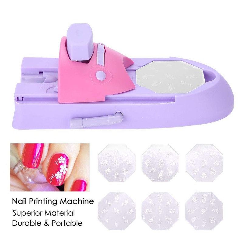 Nail Art Pattern Printer, DIY Stamping Manicure Printing Machine Printer