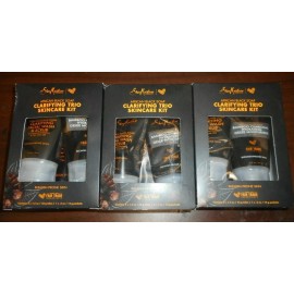 Shea Moisture LOT OF 3 SHEA MOISTURE AFRICAN BLACK SOAP CLARIFYING TRIO SKINCARE KITS NIB