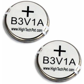 High Tech Pet Single Electronic Collar Battery for Model MS-4 and MS-5, 2-Count