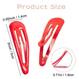 100Pcs Colorful Cute Hair Clips for Girls Toddler Hair Accessories (10 Colors) - Soft No-Slip Hair Clips with Portable Case, Gentle Hairpins for Kids Girls Daily Use & Party (Durable Non-Hurt Design)