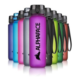 Alphapace leakproof Water Bottle, 350 Litre, BPA-Free Water Bottle for Sports, Cycling & Outdoor Activities, with Fruit Infuser.