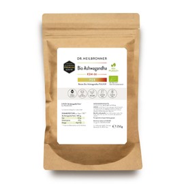 Dr. Heilbronner Organic Ashwagandha PUR Powder KSM-66 - 250g