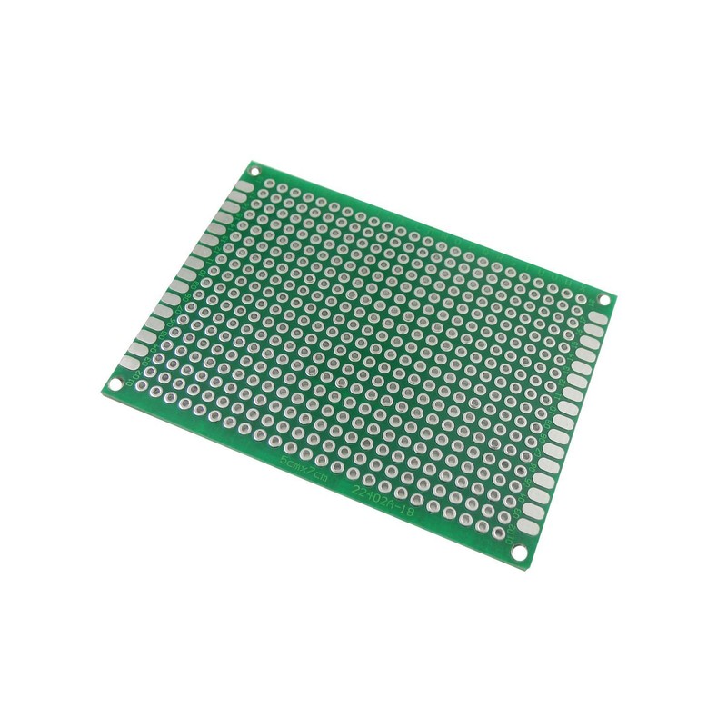 Aihasd Pack of 10 Double Side PCB Board Prototype Hole