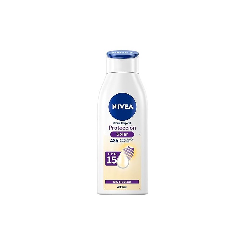 Nivea Crema Corporal Humectante Protección Solar 400 Vitamina Aloe Fps15