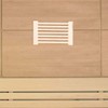 Kisangel Wooden Vent Blinds for Steam Room Sauna Accessory Air