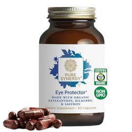 Pure Synergy Protector Ojos Cápsulas Vitamina Completa Luteína Ceaxantina Mora Astaxantina