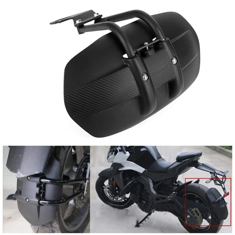 Kuuleyn Motorcycle Rear Mudguard, Stainless Steel Fender Rear Cover Back