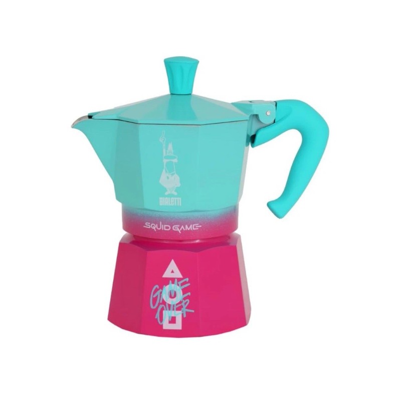Bialetti Moka Expresso 3 Cup (4.3 Oz /130ml) Squid Games