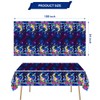 OUSHISS 2Pcs Super Bros Galaxy Party Tablecloth |108 x 54