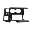 crosselec Carbon Fiber Center Console Cup Holder Wireless Charging Panel