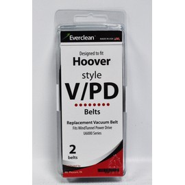 EverClean Hoover V and Windtunnel Vacuum Belts 2 Pack