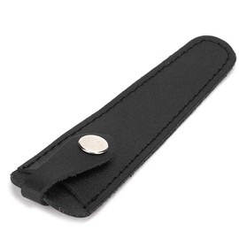 Salon Hair Scissor Bag, Scissors Safety Sheath Bag, Professional PU Leather Scissors Bag Portable Scissors Storage Holder, Holster Organizer Hairdressers Tools(black)